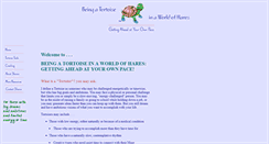 Desktop Screenshot of beingatortoise.com